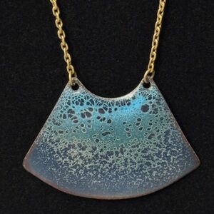 LAST CHANCE…Janine Gibbons Enameled Artisan Necklace